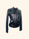 Veste biker en cuir veritable. ( SOLD OUT )