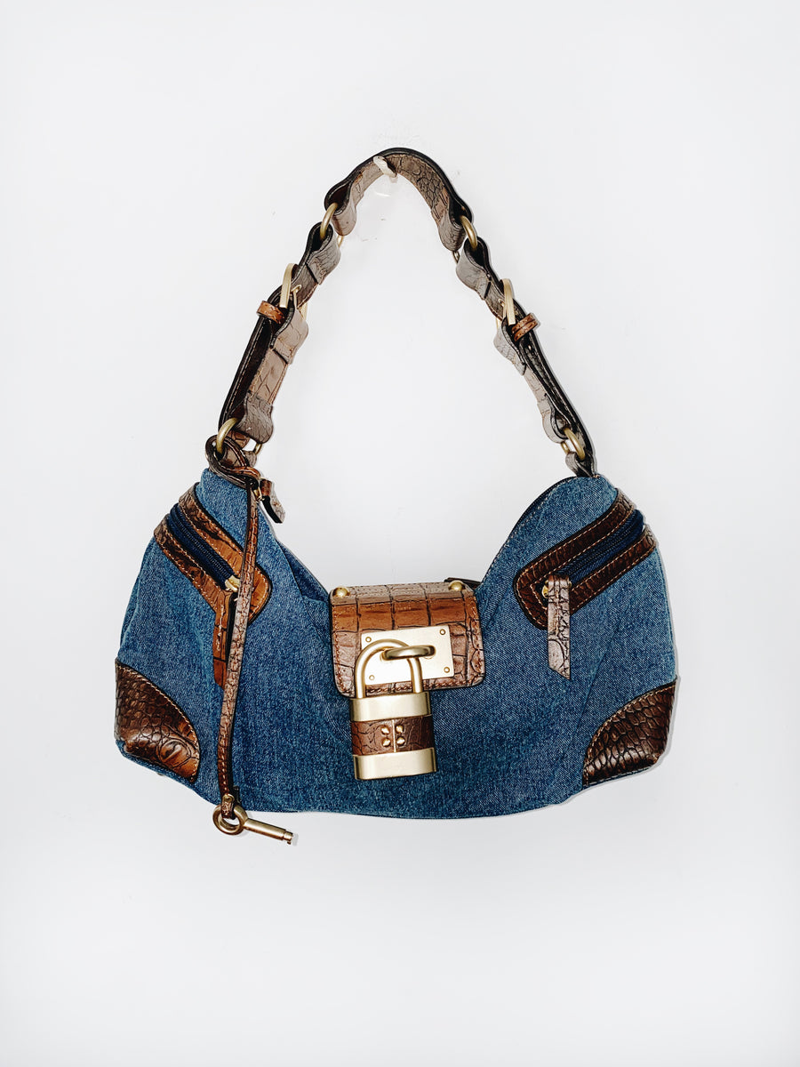 Sac à main vintage rock chic en jean ( SOLD OUT )