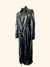 Manteau trench-coat similicuir BALMAIN vintage